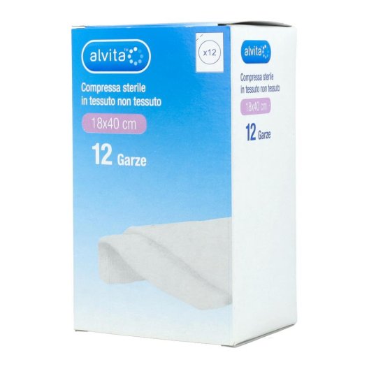 ALVITA GARZA TNT 18X40CM 12PZ ALVITA GARZA TNT 18X40CM 12PZ