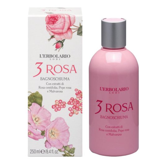 3 ROSA BAGNOSCHIUMA 250ML