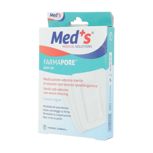MEDS PORE ADES 6MX9CM 5PZ MEDS PORE ADES 6MX9CM 5PZ