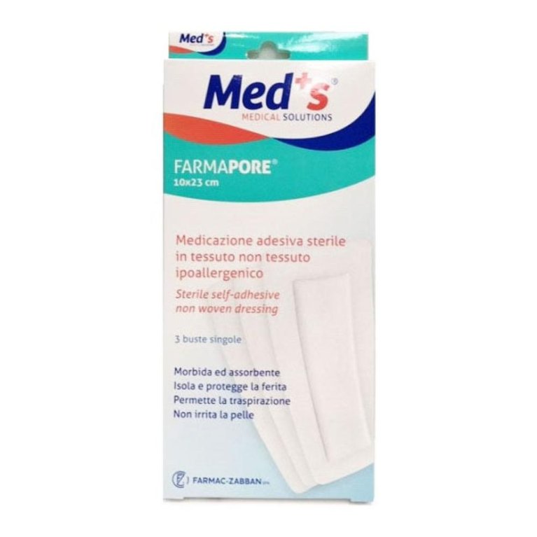 MEDS PORE MEDIC 10X23CM 3PZ