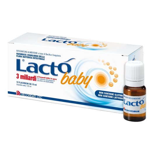 LACTO BABY 12FL 3MILIARDI 10ML LACTO BABY 12FL 3MILIARDI 10ML
