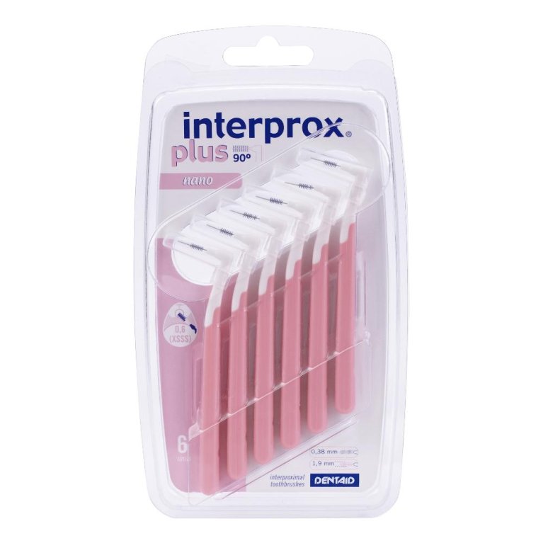 INTERPROX PLUS NANO ROSA 6PZ INTERPROX PLUS NANO ROSA 6PZ