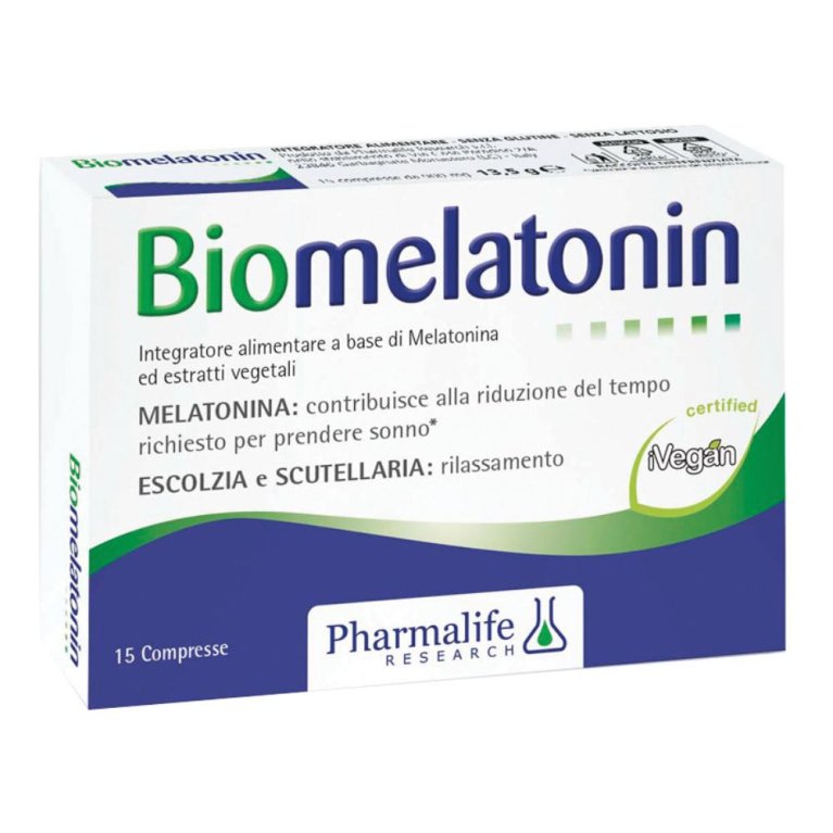 BIOMELATONIN 15CPR BIOMELATONIN 15CPR