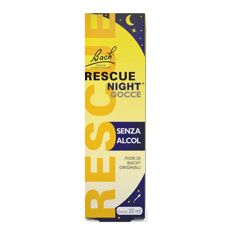 RESCUE NIGHT GOCCE S/ALCOL FIORI DI BACH ORIGINAL 20ML