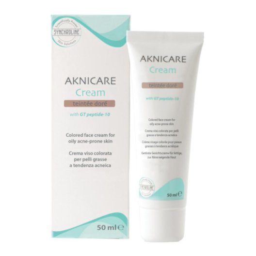 AKNICARE CREAM TEINTEE DORE' AKNICARE CREAM TEINTEE DORE'