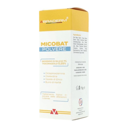 BRADERM MICOBAT POLVERE 75G BRADERM MICOBAT POLVERE 75G