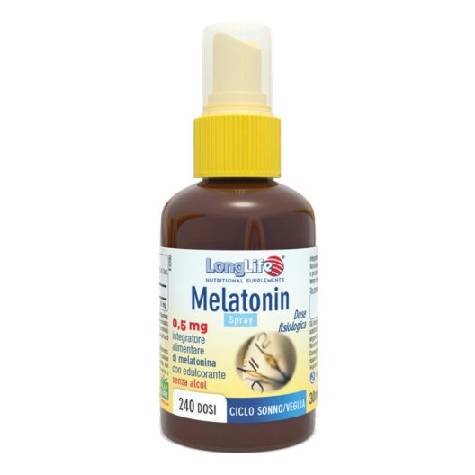 LONGLIFE MELATONIN SPRAY 0,5MG LONGLIFE MELATONIN SPRAY 0,5MG