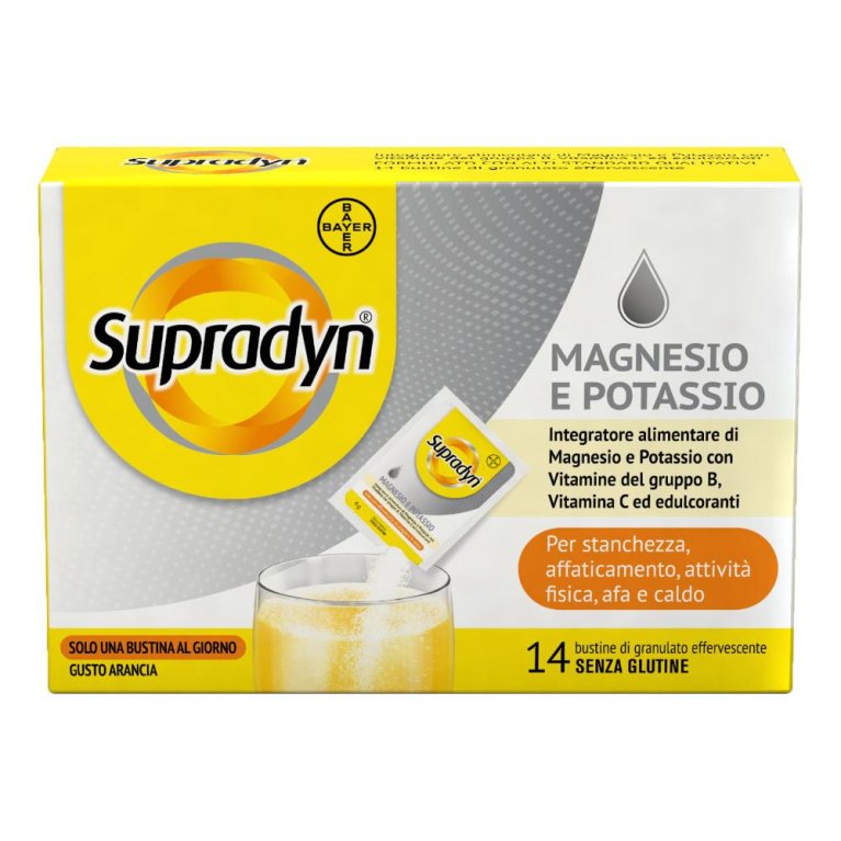 Supradyn Magnesio e Potassio con Vitamine - 14 bustine