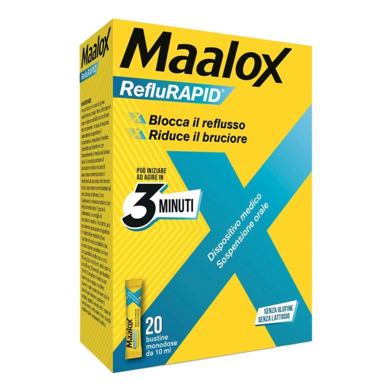 MAALOX REFLURAPID 20BUST MAALOX REFLURAPID 20BUST