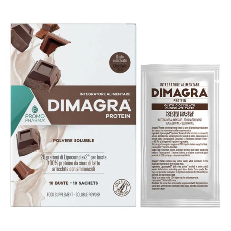 DIMAGRA PROTEIN CACAO 10BUSTE