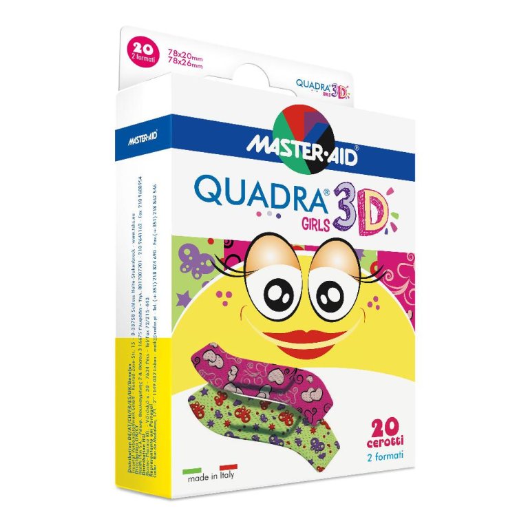 M-AID QUADRA3D CER GIRL ASSORT