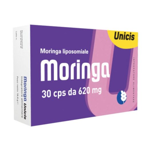 MORINGA UNICIS 30CPS 620MG
