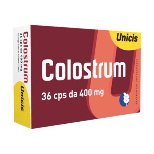 COLOSTRUM UNICIS 36CPS 400MG