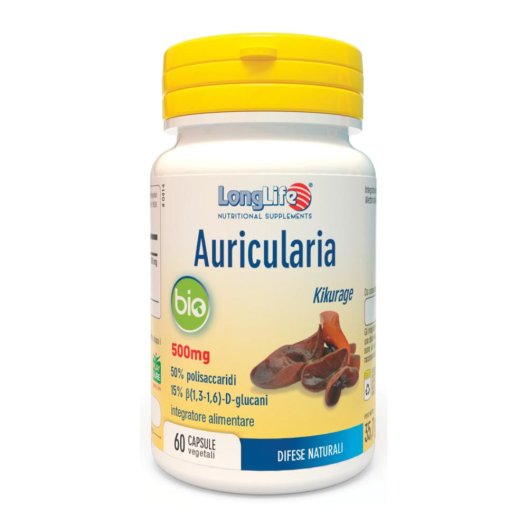 LONGLIFE AURICULARIA BIO 60CPS