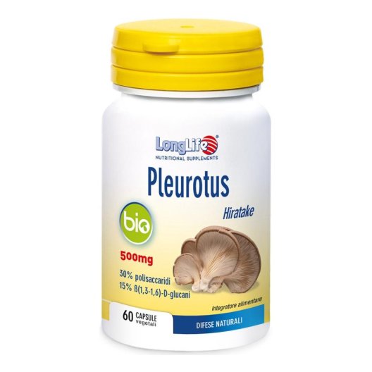 LONGLIFE PLEUROTUS BIO 60CPS LONGLIFE PLEUROTUS BIO 60CPS
