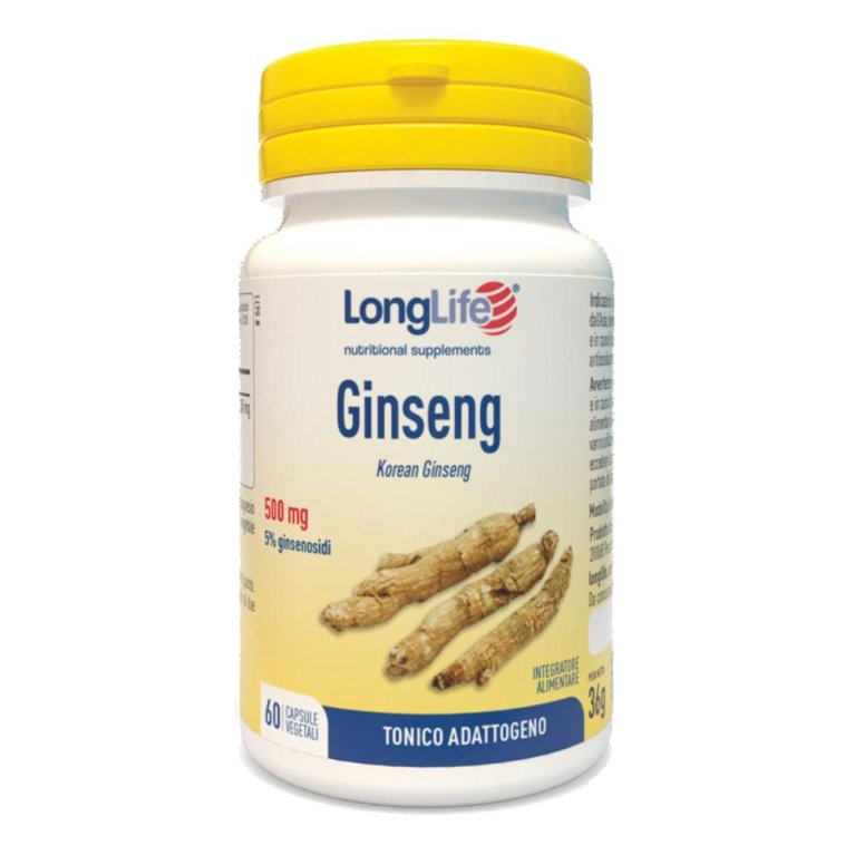 LONGLIFE GINSENG 5% 60CPS LONGLIFE GINSENG 5% 60CPS