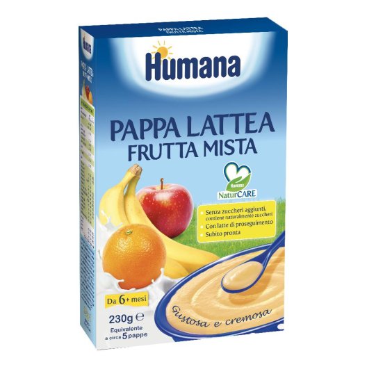 HUMANA PAPPA FRUTTA MISTA 230G HUMANA PAPPA FRUTTA MISTA 230G