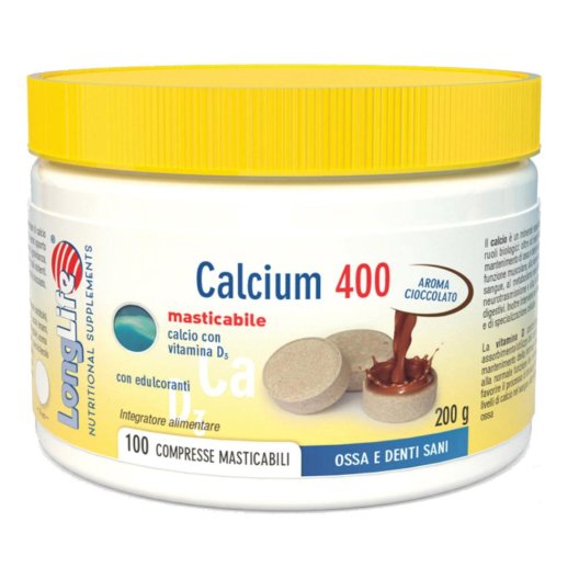 LONGLIFE CALCIUM CACAO 100CPR