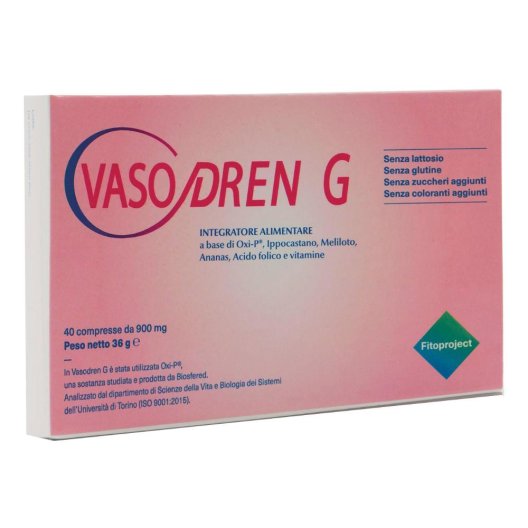 VASODREN G 40CPR VASODREN G 40CPR
