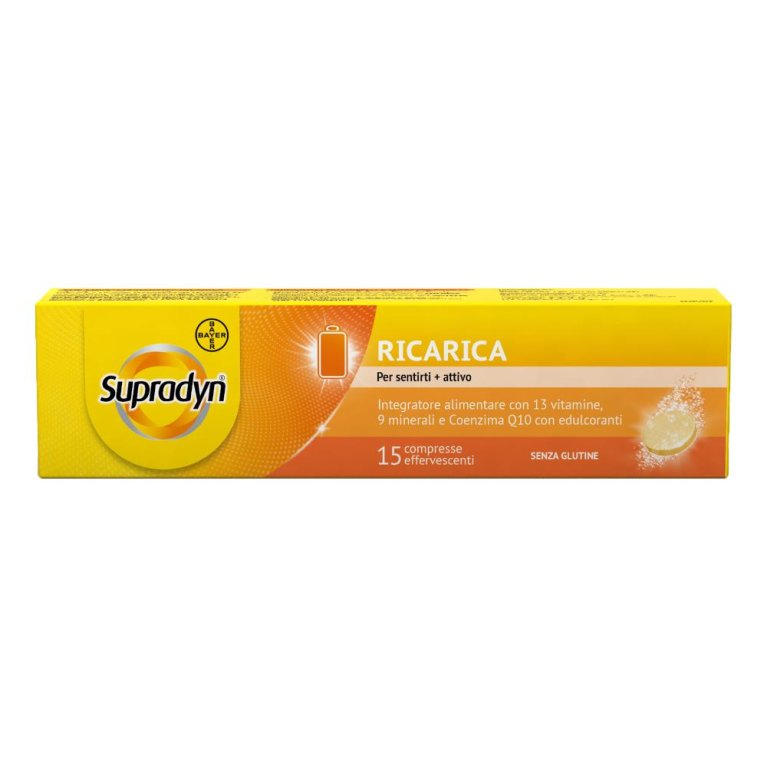 Supradyn Ricarica - 15 compresse effervescenti - integratore multivitaminico