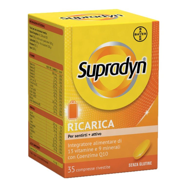 Supradyn Ricarica - 35 compresse - integratore con vitamine e minerali