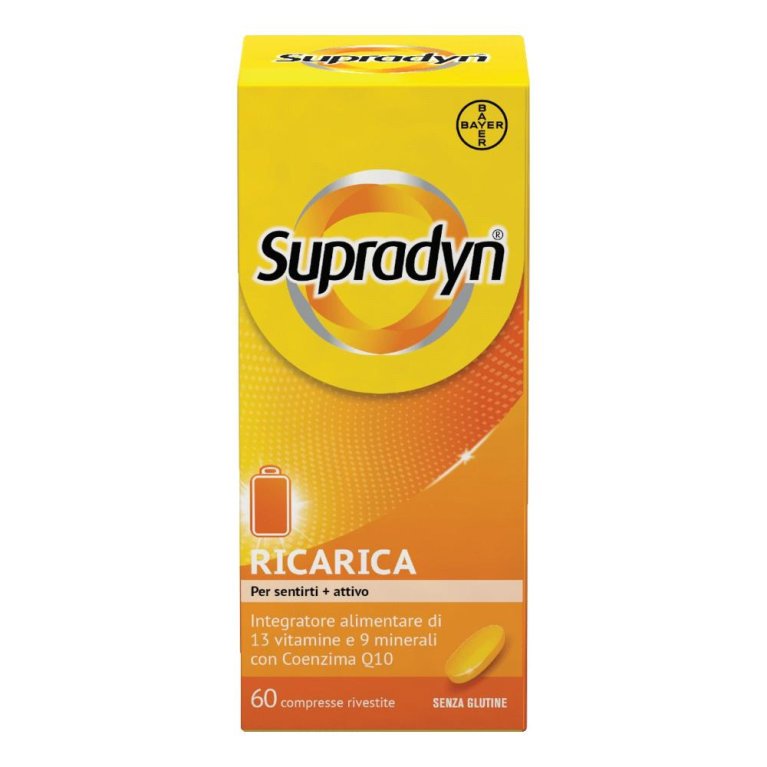 Supradyn Ricarica - 60 compresse - integratore con vitamine e minerali