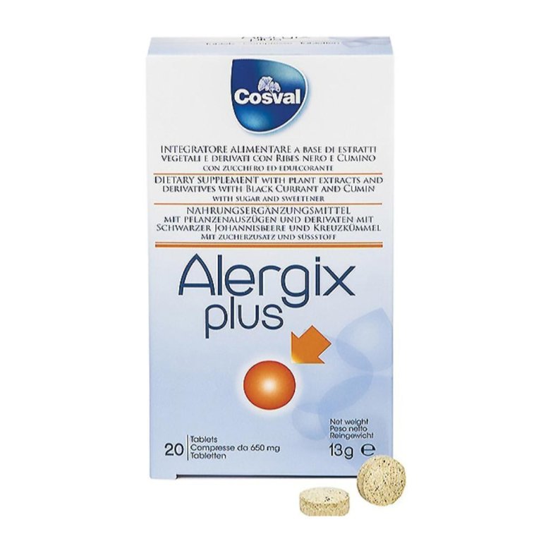 ALERGIX PLUS 20TAV 650MG ALERGIX PLUS 20TAV 650MG