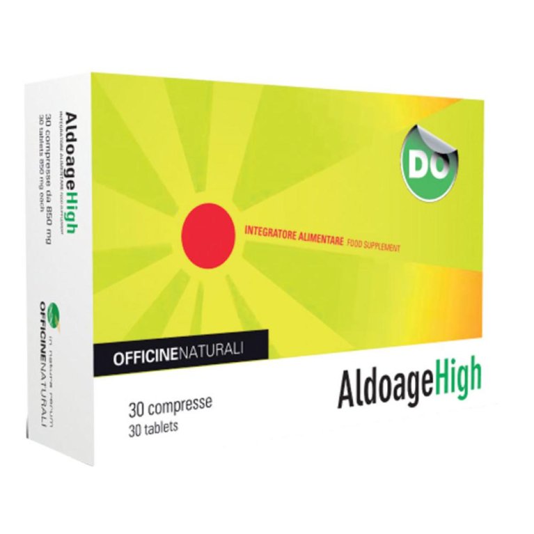 ALDOAGE HIGH 30CPR 850MG   BG