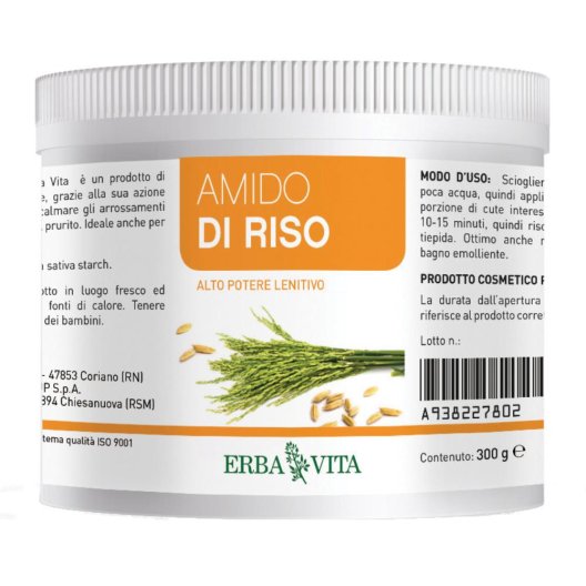 AMIDO DI RISO BARATTOLO 300G AMIDO DI RISO BARATTOLO 300G