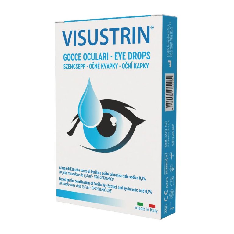 VISUSTRIN GOCCE OCULARI 10MONO
