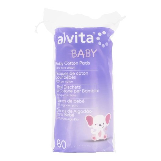 ALVITA MAXI DISCHETTI COT 80PZ ALVITA MAXI DISCHETTI COT 80PZ
