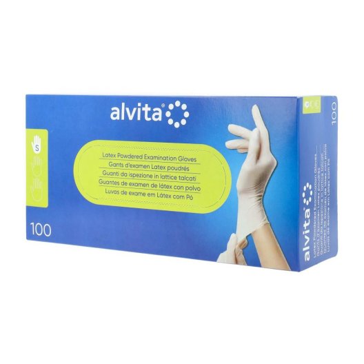 ALVITA GUANTI LATTICE S 100PZ
