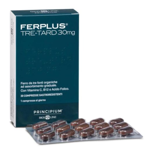 FERPLUS TRE-TARD 30MG 30CPR FERPLUS TRE-TARD 30MG 30CPR