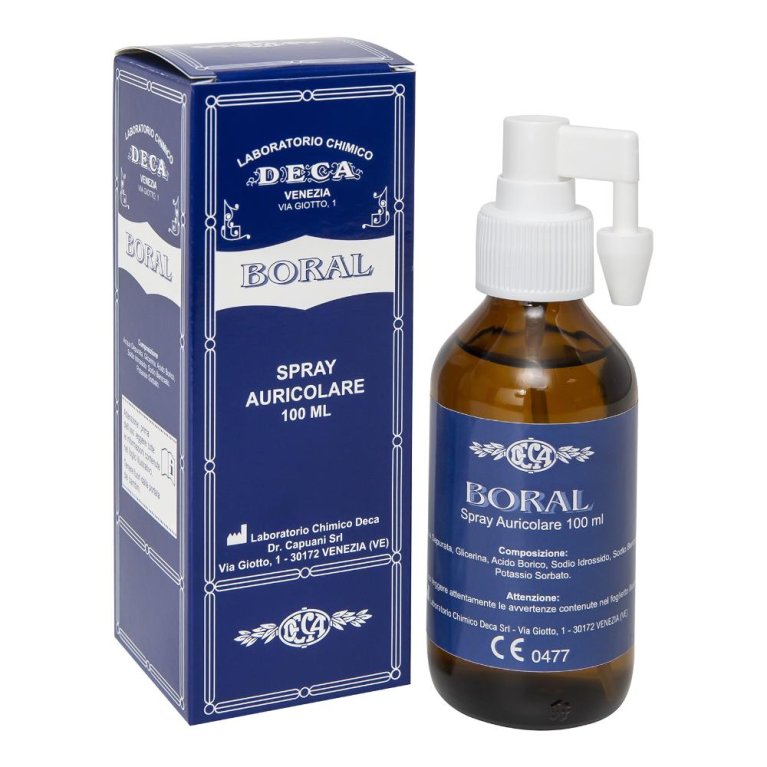 BORAL SPRAY AURICOLARE 100ML BORAL SPRAY AURICOLARE 100ML