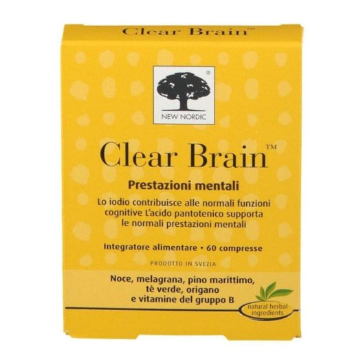 CLEAR BRAIN 60CPR