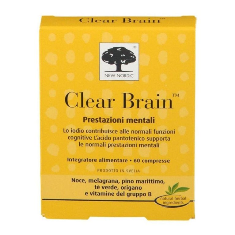 CLEAR BRAIN 60CPR