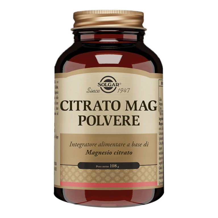 CITRATO MAG POLVERE 108G