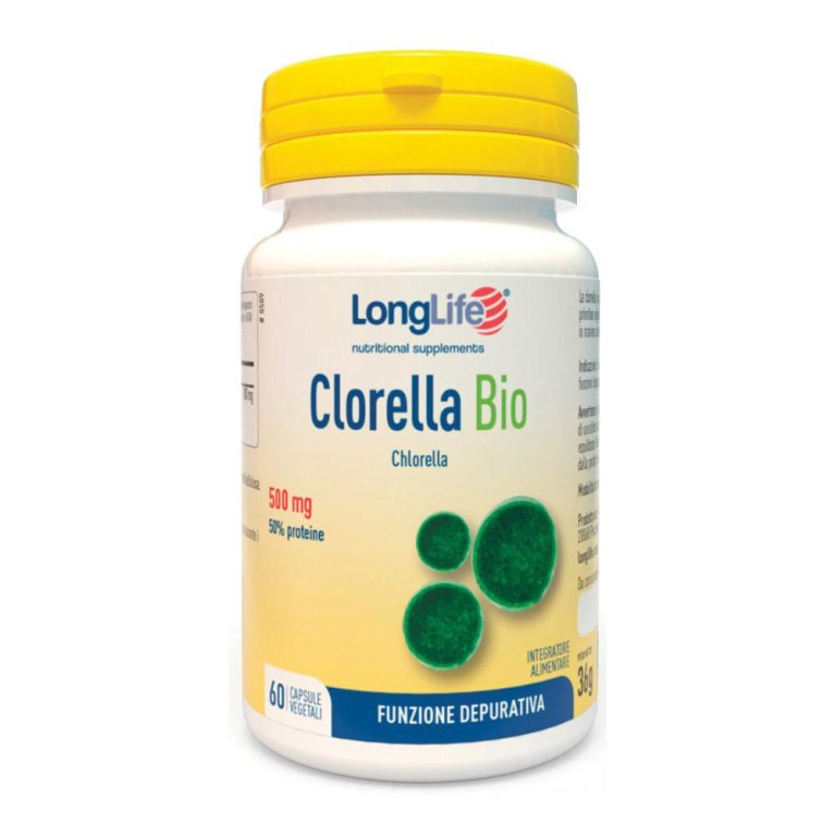 LONGLIFE CLORELLA BIO 60CPS LONGLIFE CLORELLA BIO 60CPS