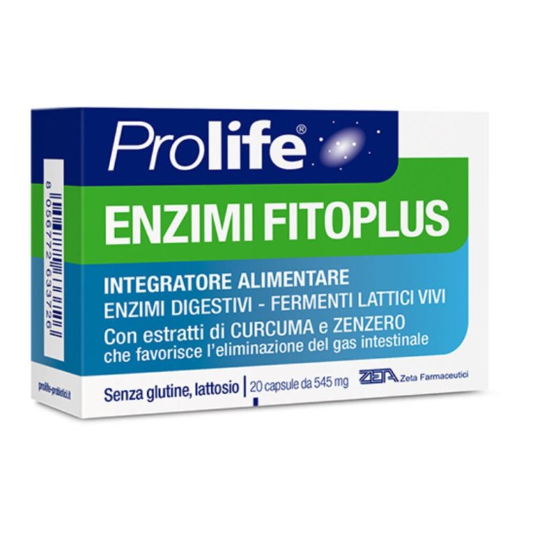 PROLIFE ENZIMI FITOPLUS 20CPS PROLIFE ENZIMI FITOPLUS 20CPS