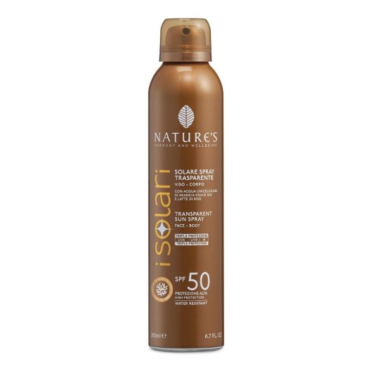 SOLARI NATURE'S SPR TRAS SPF50 SOLARI NATURE'S SPR TRAS SPF50