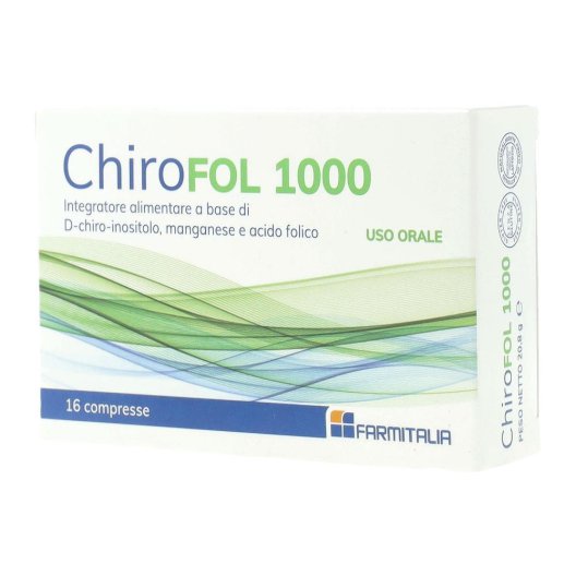 CHIROFOL 1000 16CPR GASTRORESI