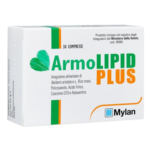 Armolipid Plus - 30 compresse - integratore per il controllo del colesterolo