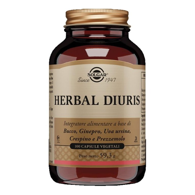 HERBAL DIURIS 100CPS VEG