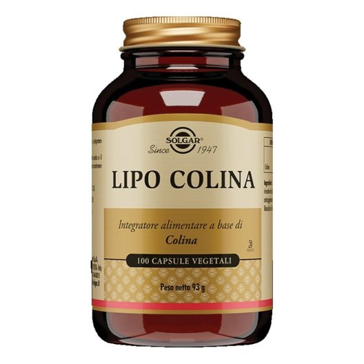 LIPO COLINA 100CPS VEGETALI LIPO COLINA 100CPS VEGETALI