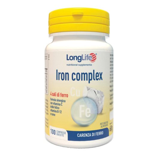 LONGLIFE IRON COMPLEX 100CPR LONGLIFE IRON COMPLEX 100CPR