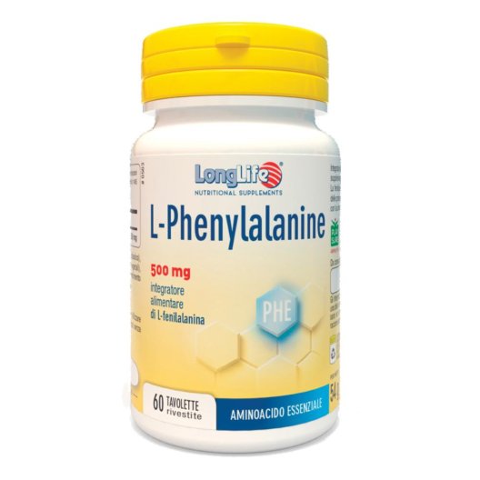 LONGLIFE L-PHENYLAL 500MG 60TA LONGLIFE L-PHENYLAL 500MG 60TA