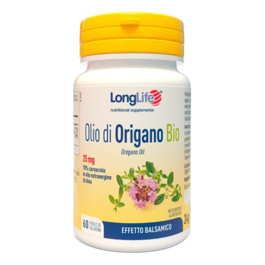 LONGLIFE OLIO ORIGANO BIO60PRL