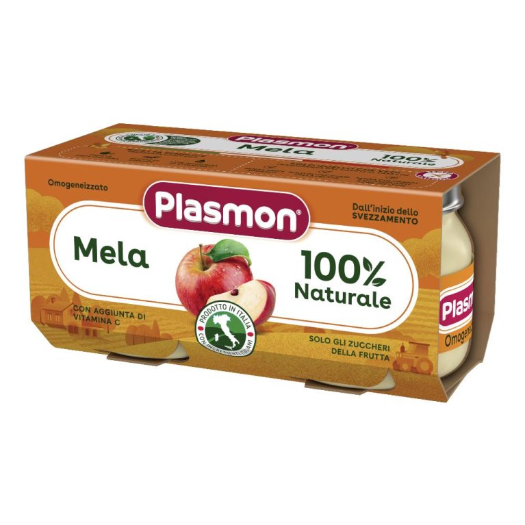 PLASMON OMOG MELA 2X80G PLASMON OMOG MELA 2X80G