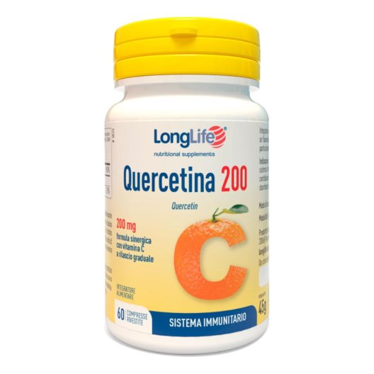LONGLIFE QUERCETINA 200 60CPR LONGLIFE QUERCETINA 200 60CPR