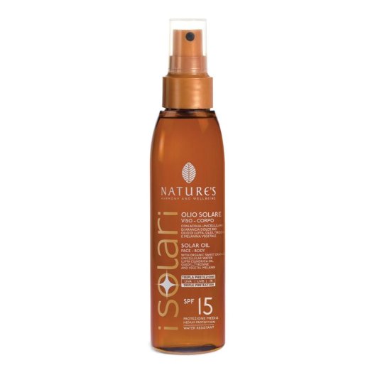 SOLARI NATURES OLIO SOL SPF15 SOLARI NATURES OLIO SOL SPF15